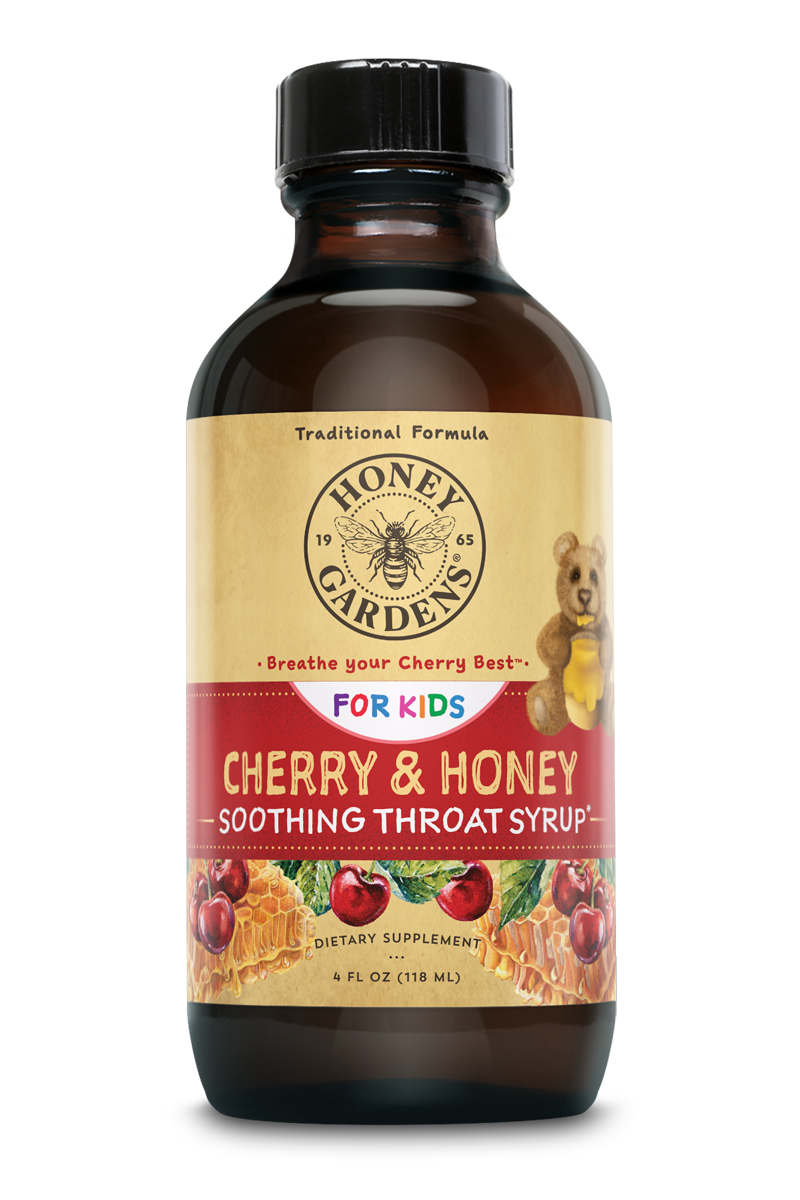 Kids Cherry & Honey Soothing Throat Syrup