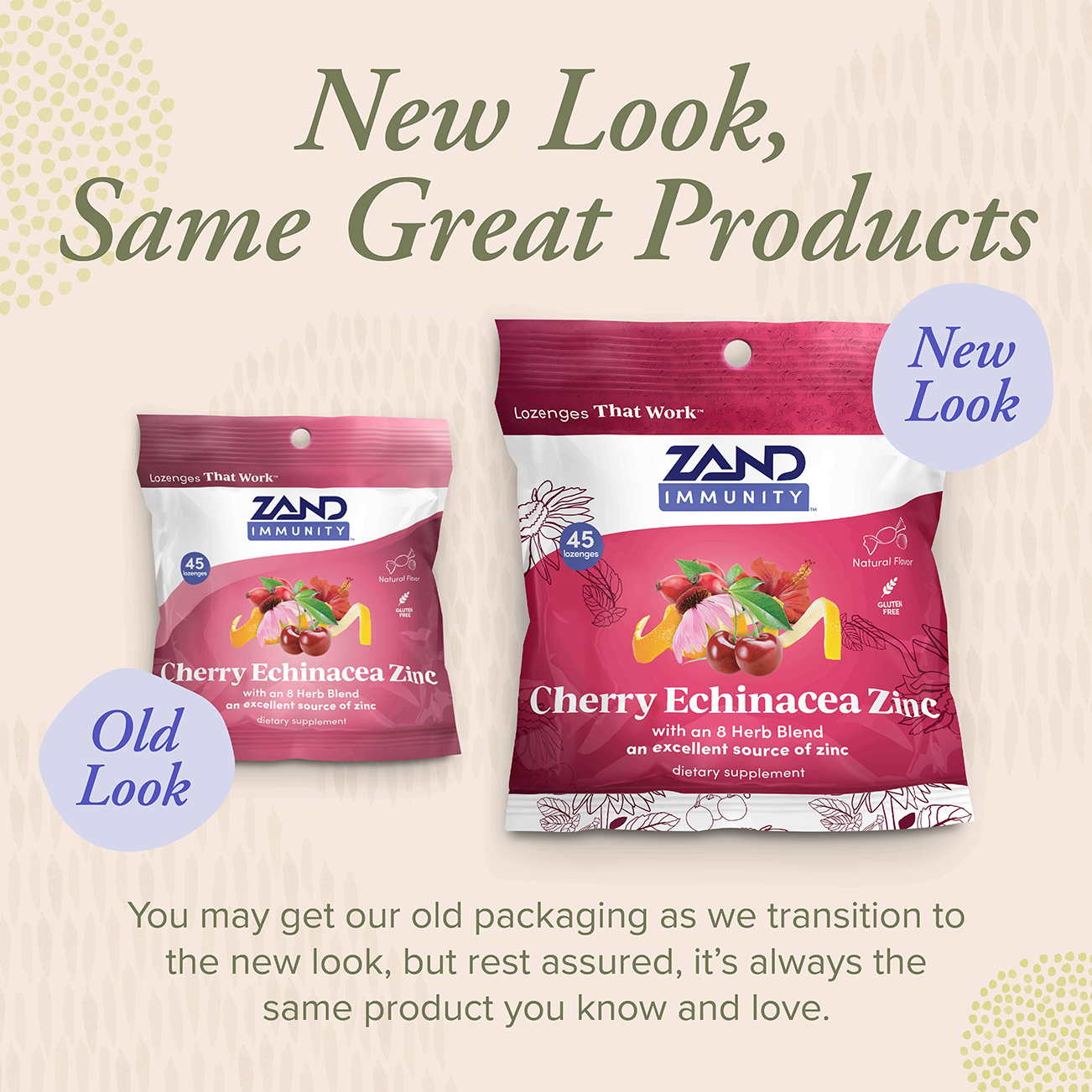 Cherry Echinacea Zinc Lozenges