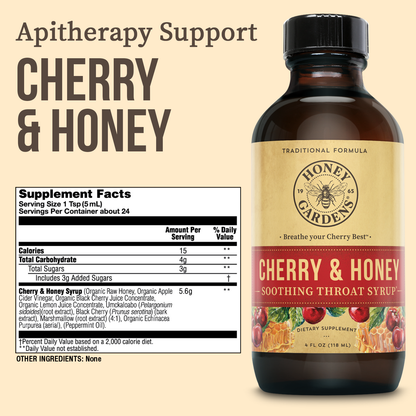 Cherry & Honey Soothing Throat Syrup