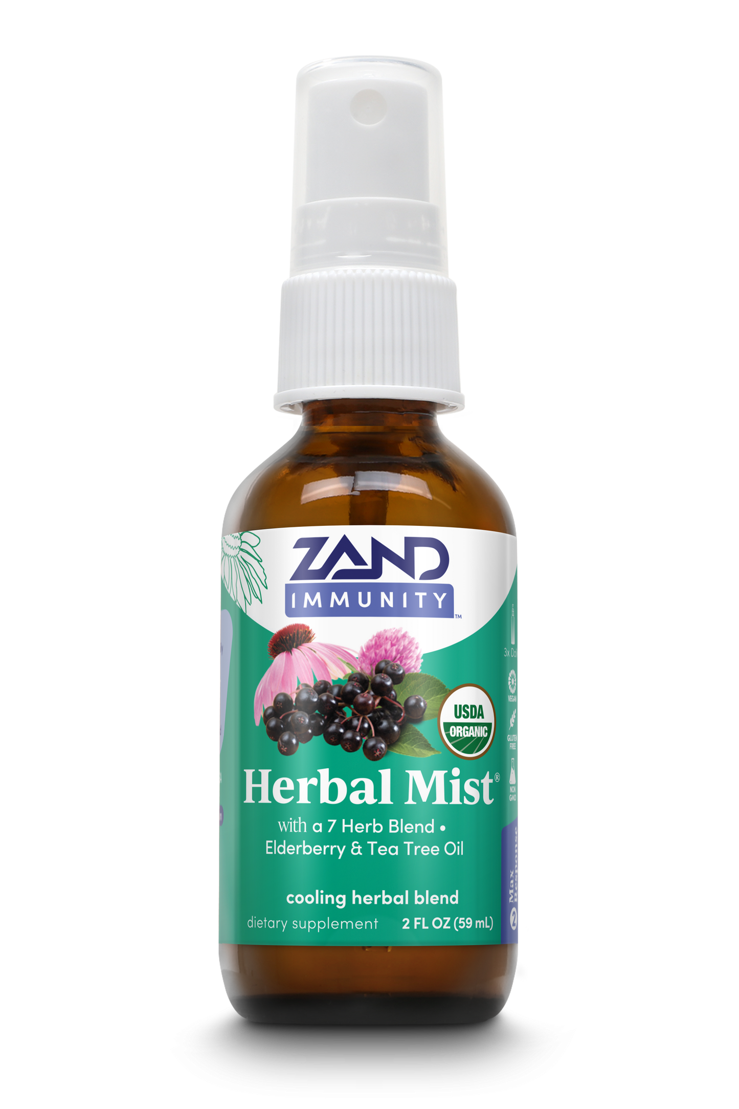 Organic Herbal Mist Throat Spray