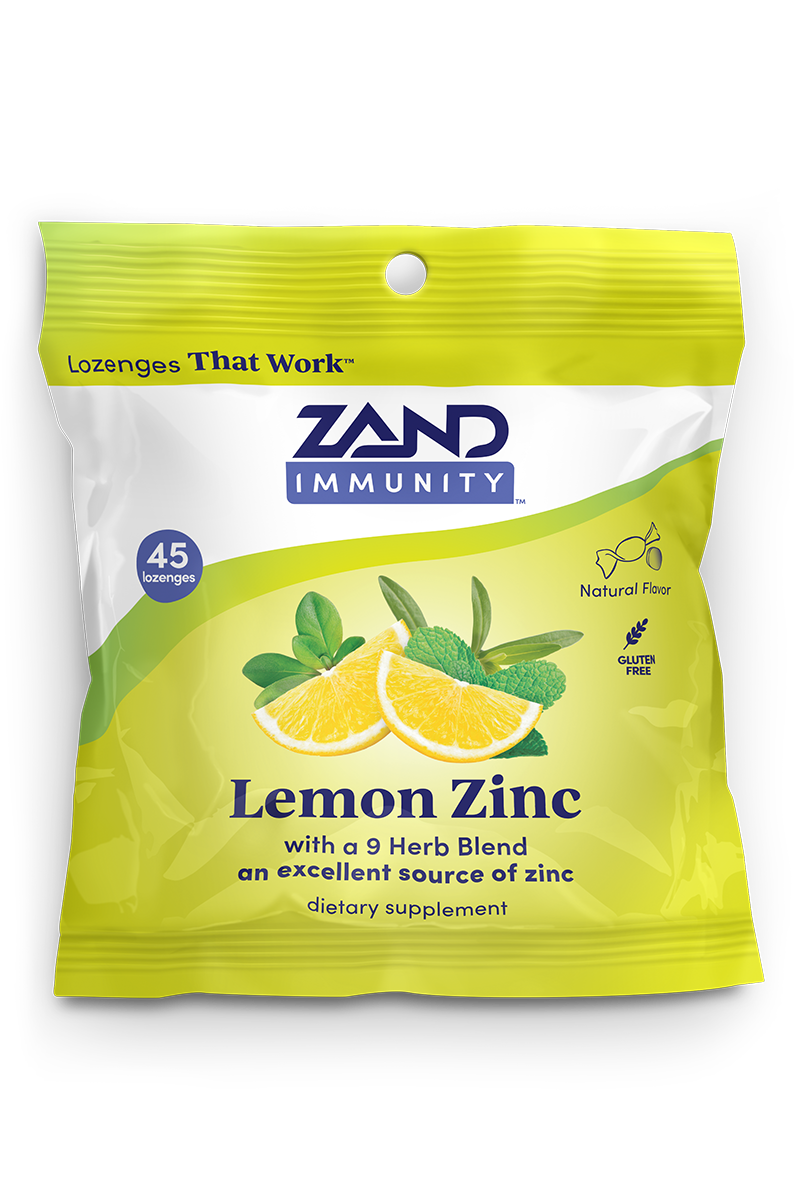 Lemon Zinc Lozenges