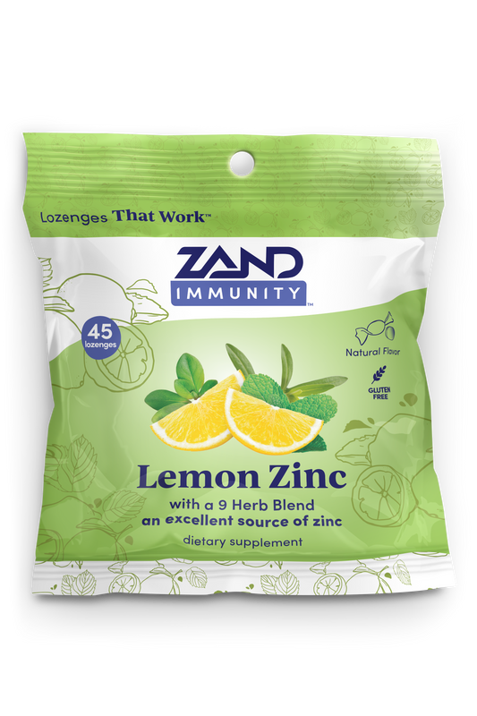 Lemon Zinc Lozenges