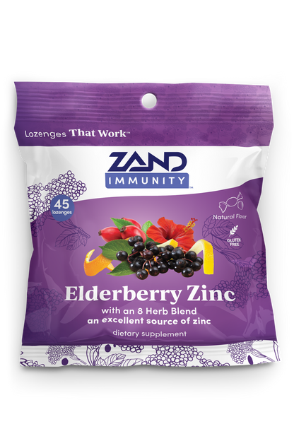 Elderberry Zinc Lozenges