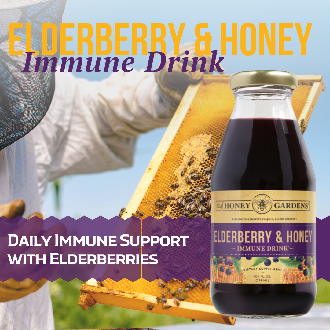 Elderberry Honey Immune Drink (8 Pack)