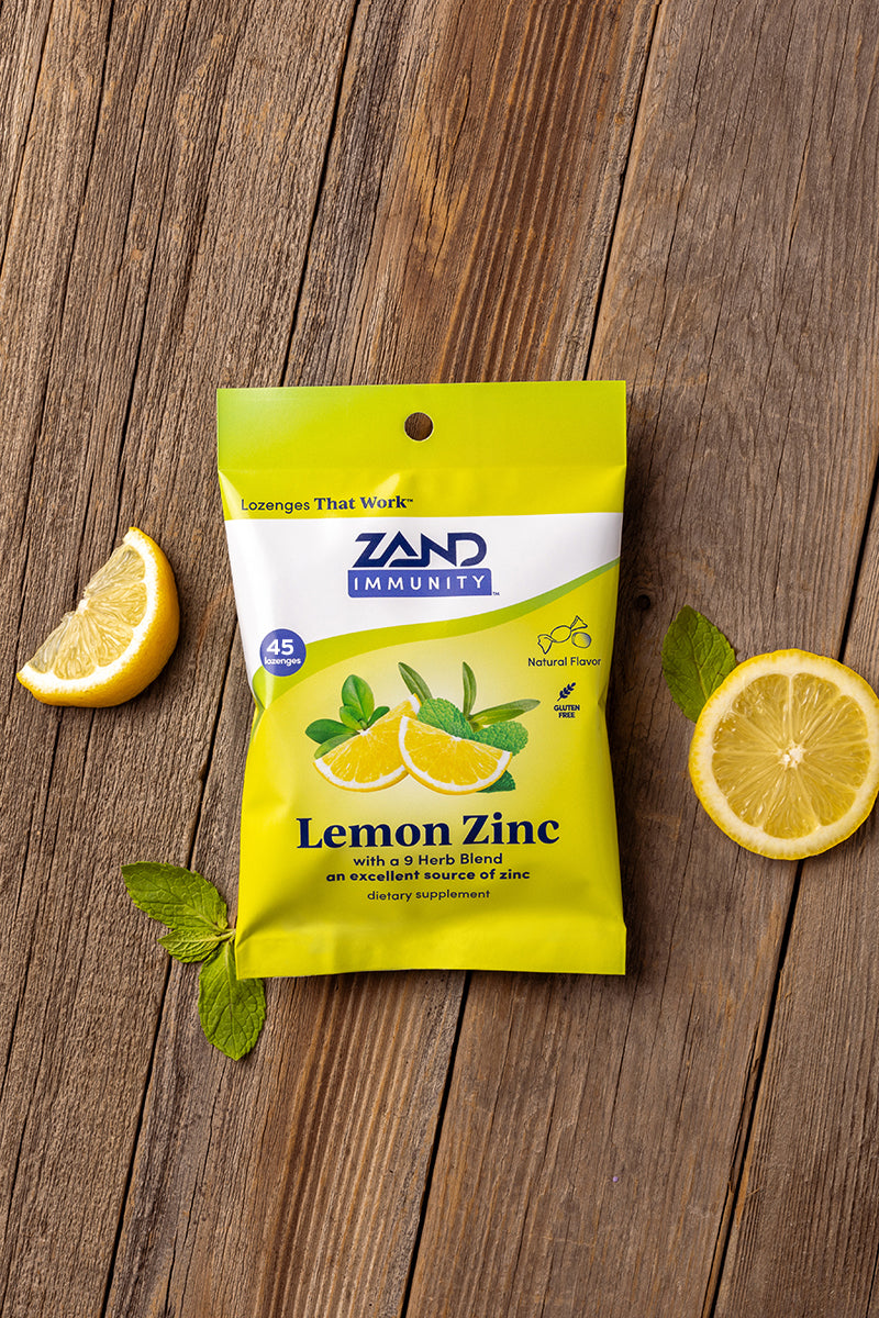 Lemon Zinc Lozenges