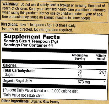 Royal Jelly In Honey